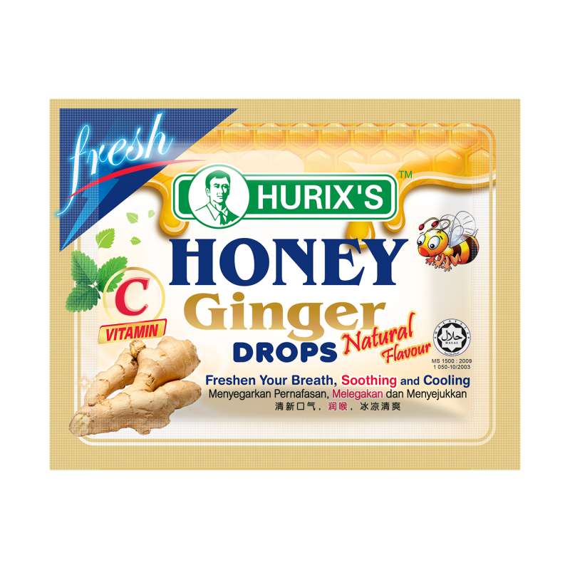 Hurix's Honey Ginger Drops