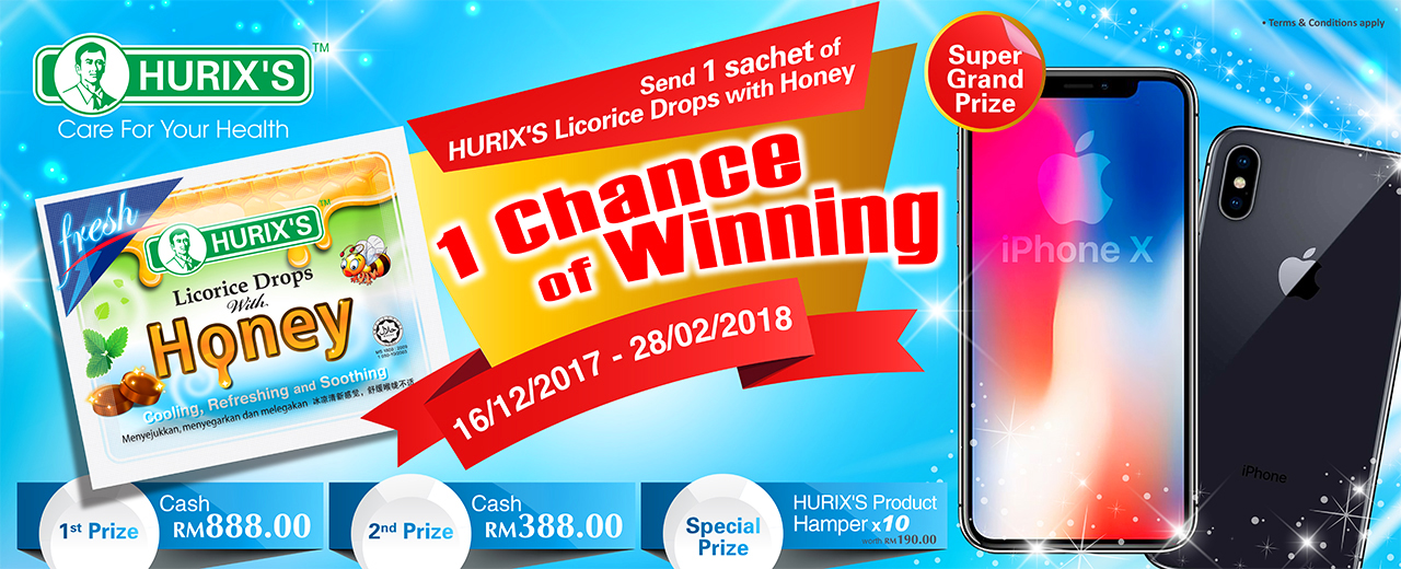 Hurixs: Win iPhone X