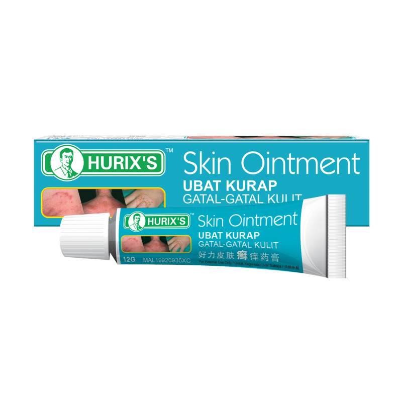 Hurix's Ubat Kurap Gatal-Gatal Kulit (Skin Ointment)