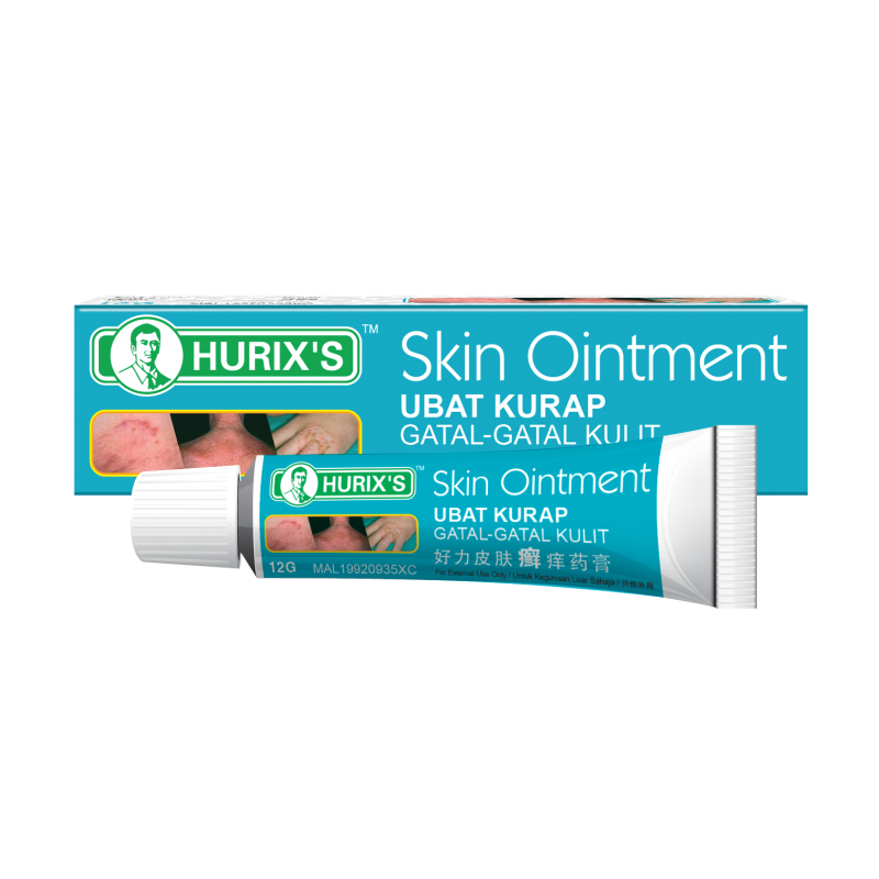 Hurixs Ubat Kurap Gatal Gatal Kulit Skin Ointment