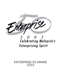 enterprise 50 award 2003 logo