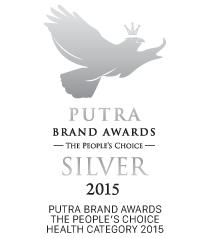 Putra Brand Awards The People's Choice Health Category 2015