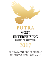 Putra Enterprising Brand of the year 2017 logo