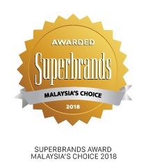 Superbrands Malaysia's choice 2018 logo